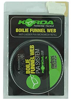 Korda Boilie Funnel Web MICROMESH Refill, 20m, Micromesh, Versatile Economical Refill for Fishing Bait Applications