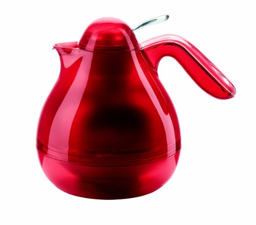 Guzzini Caraffa Termica Feeling, Rosso Chiaro, 18 x 25 x h21.3 cm
