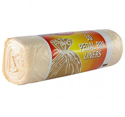ROBINSON YOUNG 432 Safewrap Pedal Bin Liners, Standard (Pack of 120), White