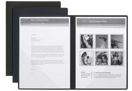 Pagna 22031-04 Präsentationsmappe Perfect, 2-teilig, schwarz