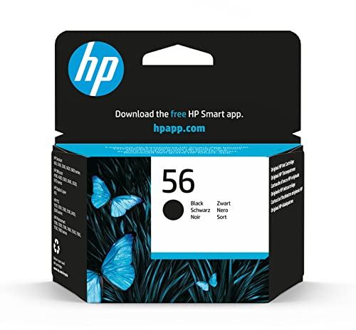 HP 56 Original-Tintenpatrone, schwarz (C6656AE) Standard Standard Schwarz