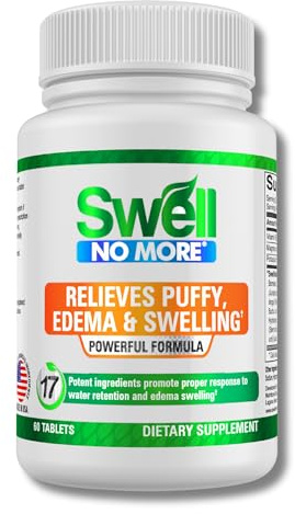 Water Pills Diuretic Water Retention Water Weight Lymphatic Support Lymphatic Drainage Liver Detox Reduces Swollen Legs Feet Ankles Puffy Eyes Edema Swelling Bloating Relief Dandelion Bromelain & More