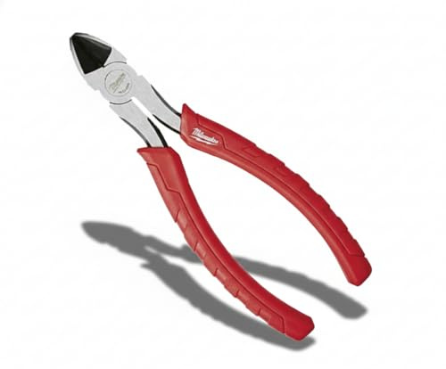 Milwaukee 48 22 6106 6-Inch/160 mm Diagonal Cutting Pliers - Red/Black/Silver