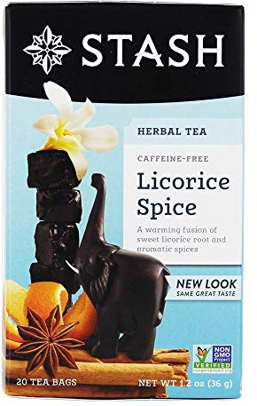 STASH TEA TEA,HERBAL,LICORICE SPICE, 20 BAG