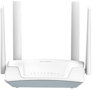 D-Link G403C/B 4G LTE N300 Wi-Fi Router with 4G Download Up to 150Mbps, Wi-Fi N300, WPA3, Fast Ethernet LAN Ports, 4G/WAN Failover, WPA3, Unlocked for All Networks
