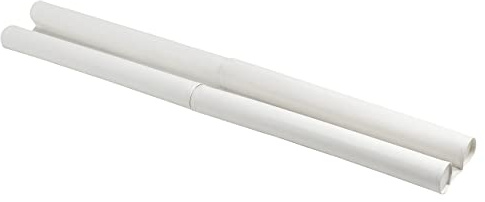 Maximex Zugluft-Stopp Weiß - Passend für alle gängigen Türen, Kunststoff, 80 x 3.8 x 13 cm, Weiß