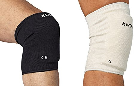 Kwon Knieschoner Knieschützer schwarz Senior Baumwolle CE Stoff