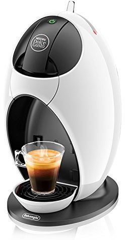 DeLonghi Nescafé Dolce Gusto Jovia Pod Capsule Coffee Machine, Espresso, Cappuccino, Latte and more,EDG250.W, White