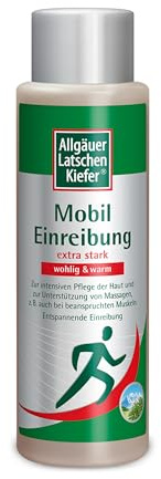 Mobil Einreibung extra stark wohlig & warm | zur Unterstützung von Massagen | entspannende Einreibung | 250ml