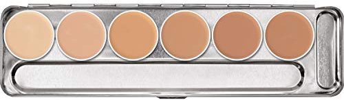 Kryolan Makeup-Palette, 6 Farben, Camouflage, Kunststoff, Makeup Palette, 3055641031