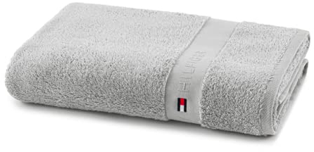 Tommy Hilfiger Handtücher Uni Camel, Badetuch 100x150 cm