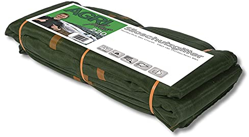 1 grille de protection pour silo - 5 x 6 m - Vert - Super stable - 220 g