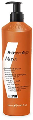 KayPro Anti-Orange Gigs Mask 350 ml für Haare mit dunklen Schattierungen oder gefärbtem Haar