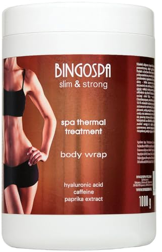 BINGOSPA Traitement thermique anti-cellulite à l'acide hyaluronique, à l'extrait de gotu kola, à la caféine et à l'extrait de paprika - 1000ml