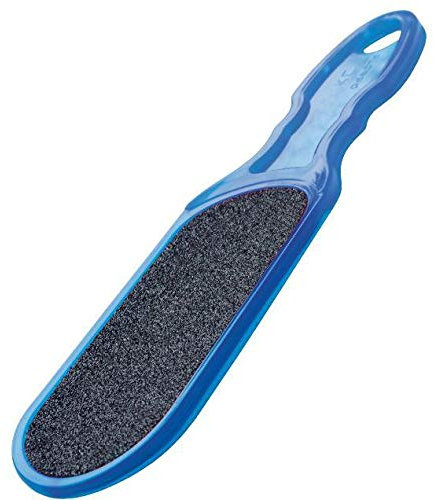 STALEKS Lima de plástico doble para pies. Pedicura Lima talones callosidades y asperezas CLASSIC 10 TIPO 2 grano 80/120