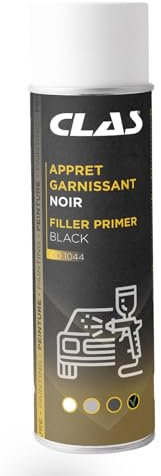 Apprêt garnissant noir 500ml spécial carrosserie - CO 1044 - CLAS Equipements