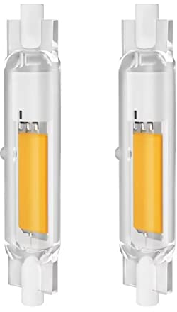 R7S LED 78mm 15w Dimmbar, LED R7S lampe Energiespar, 15W R7S LED 78mm Ersatz für 100W 150W Halogen Leuchtmittel, R7S LED Lampen, Warmweiß 3000K, 1000LM, 360°Abstrahlwinkel, Kein Flackern, 2er Pack