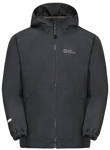 Jack Wolfskin Unisex Kinder Iceland 3in1, Phantom, 140 EU