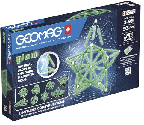Geomag Glow Recycled 93 Teile