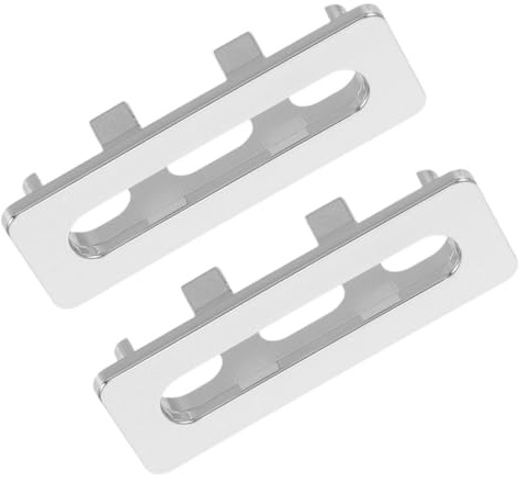 GALPADA 2piezas Tapa De Desbordamiento Para Lavabo De Baño Anillo De Rebosadero De Plástico Inserto Para Fregadero De Cocina Tapa De Orificio Para Lavabo