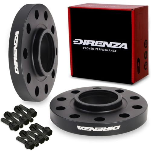 Direnza 20mm Hubcentric Wheel Spacers | 5x120 | M12x1.5 | 72.6mm | Supplied as Pair | Compatible With BMW 5 Series E34 / E39 / E60 88-10 Lightweight Anti-rust Hub-Centric Spacer