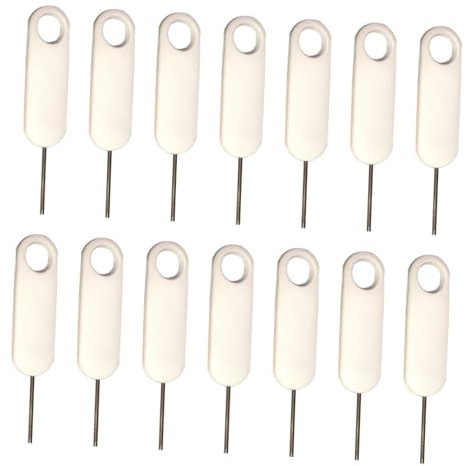 BUTIFULSIC Estrattore Sim in Metallo Set da 20 Aghi per Rimozione Schede Sim Smartphone Strumento Espulsione per Manutenzione Telefoni Cellulari