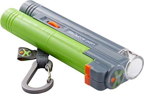 HABA 305376 - Terra Kids Mikroskop, tragbares Mikroskop für Naturbeobachtungen mit Kindern, Beobachtungsgerät mit 30-facher Vergrößerung, Outdoor-Tool für Ausflüge in die Natur