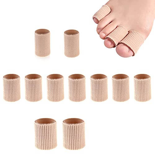 Silikon Zehenschutz Zehenkappen Pad Schneidbar Silikon Zehenschutz Zehenpolster Zehenschutz GroßEr Zeh Zehenschutz aus Gel für Blasen,Hühneraugen,Hammerzehen,Schmerzlinderung Durch Reibung,3 Größe