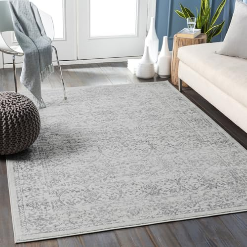 Livabliss Margaux Alfombra Tradicional 140x200cm – Comedor/Sala de Estar Pequeña | Rectangular | 100% Polipropileno | Tejida a Máquina | Fácil Cuidado