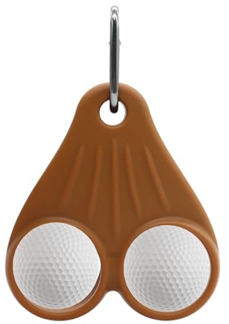 Yulokdwi Golf Ball Sack | Funny Design Sports Storage Hook | Golf Ball Organizer | for Golfer Lover Men Women Athlete Indoor