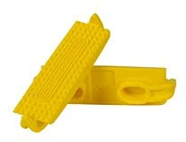 PFIFF Steigbügeleinlagen, gelb Pony