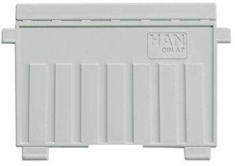 HAN 9027-11 Karteikästen, Tröge, Kassetten, Auszüge Plastik-Holz Stellbrett A7quer grau