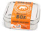 Elephant Box Caja cuadrada para ensaladas | Fiambrera de acero inoxidable, caja para ensaladas, almacenamiento de alimentos, sin BPA respetuoso con el medio ambiente