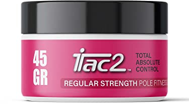 ITAC2® Regular Strength Grip Pole Dance Handcreme – starker Halt bei schwitzigen Händen, idealer Pole Dance Grip, für Fitness, Klettern & Crossfit. Auch als Alternative zu Liquid Chalk geeignet, 45g