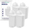 Aquafloow Ersatzwasserfilter für Siemens Kaffeevollautomat EQ6, EQ9, EQ500, TZ70003, TZ70033, Brita Intenza 575491, Bosch TCZ7003, TCZ7033, 467873 (4 Stück)