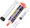 BEEYUIHF Lötpaste Flussmittel, 30ML Bleifrei Spritze Lötzinn Flussmittelpaste, No clean Kolophonium Löten Lötflussmittel für SMD BGA LED PCB Elektronik Löten (1.62oz/46g)