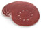 Schleifscheiben 225mm Klett 10-Loch Schleifpapier Set von Wabrasive | Körnung 40/60/80/120/180/240 jeweils 10 Stück | für Langhalsschleifer, Trockenbauschleifer & Giraffe Schleifmaschine