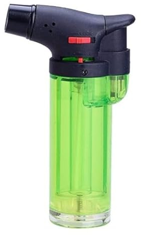 Accendino Accendigas Trasparente colori assortiti (VERDE)