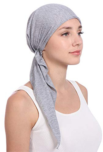 Générique Foulards Chimio Pré-NouéS pour Femme, Femmes Eté Turban pour Perte De Cheveux Chimio Chapeau, Bandana Pré-Noué en Coton Et en Bambou pour La Perte De Cheveux, La ChimiothéRapie
