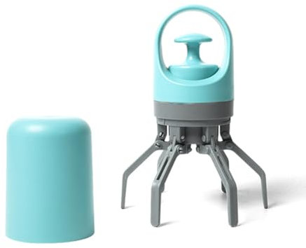 Trottinette portable à main pour déjections canines, ramasseur de déjections canines hygiéniques avec distributeur de sacs à six griffes pour chiens de petite, moyenne et grande taille, promenade,