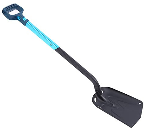 SPYMINNPOO Paqueta de Eliminación de Nieve y Barro, Herramienta de Pala Plegable Portátil para Acampar, Caminar, Montañismo