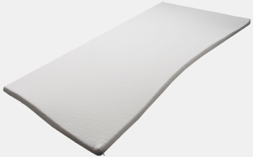 Pyramidenkönig 3cm Viscoelastische Matratzenauflage mit Bezug Milano Härte 2 Visco Auflage Topper Memory Matratze Gelschaum (140 x 200 cm)