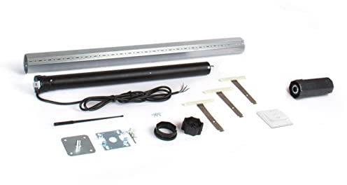 Kit axe motorisé pour volet roulant 1M50, 23kg complet, axe octogonal 60mm
