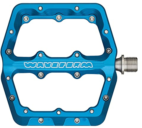 Waveform Aluminium-Pedale, groß, Schwarz (Blau, Groß)