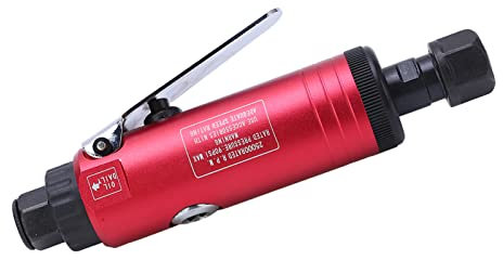 Smerigliatrice Diritta, Alta Precisione Funzionamento Stabile Smerigliatrice Pneumatica Regolabile a 25000 Giri/min per la Rimozione della Ruggine Durante la Lavorazione (Stile