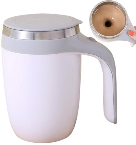 Agitatore automatico della tazza di caffè, tazza di agitazione magnetica automatica,Bicchiere da caffè con miscelazione automatica - Tazza da caffè automatica con agitazione magnetica, tazza da caffè