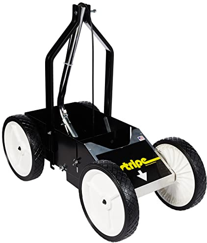 Seymour Paint 206346 Athletic Field Striping Line Marking Machine, 30.9 x 13.5, Black