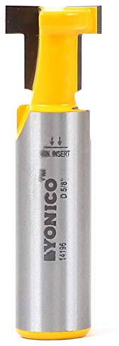 YONICO Router Bits T Track T Slot 3/8-Inch T-Bolt 1/2-Inch Shank 14196