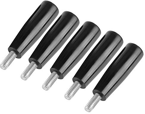 5 piezas roscado fresado mango giratorio torre manivela máquina accesorio de repuesto herramienta giratoria mango de baquelita M8 x 63