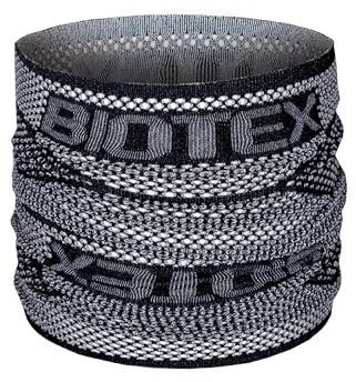 BIOTEX Tubolare Summerlight Multifunzione Ultraleggero, Fascia Paracollo Leggera e Traspirante per ogni Sport, Intimo Tecnico Sportivo, Nero